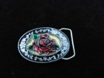 oval rose buckle view